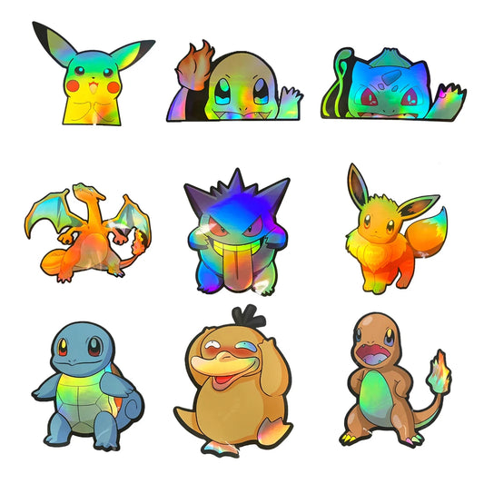 Pokemon Holographic Stickers