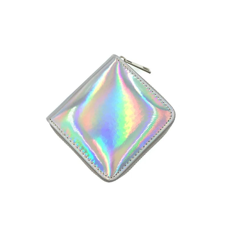 Holographic Small Wallet Coin Purse