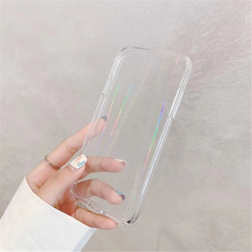 Holo Acrylic Phone Case For iPhone