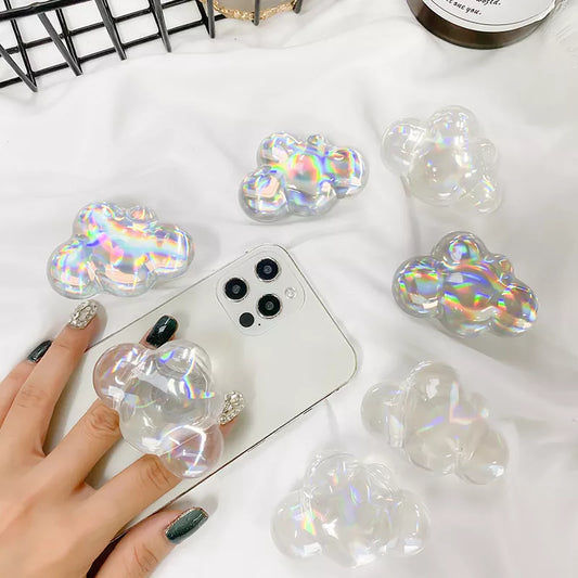 Holo Cloud Phone Grip