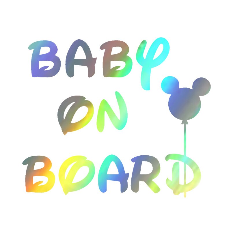 Baby On Board Vinyl Car Stickers