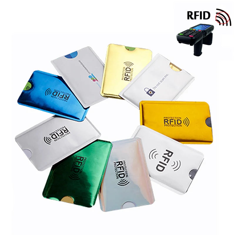 Holo Anti Rfid NFC Wallet Blocking Reader  Bank Card Holder