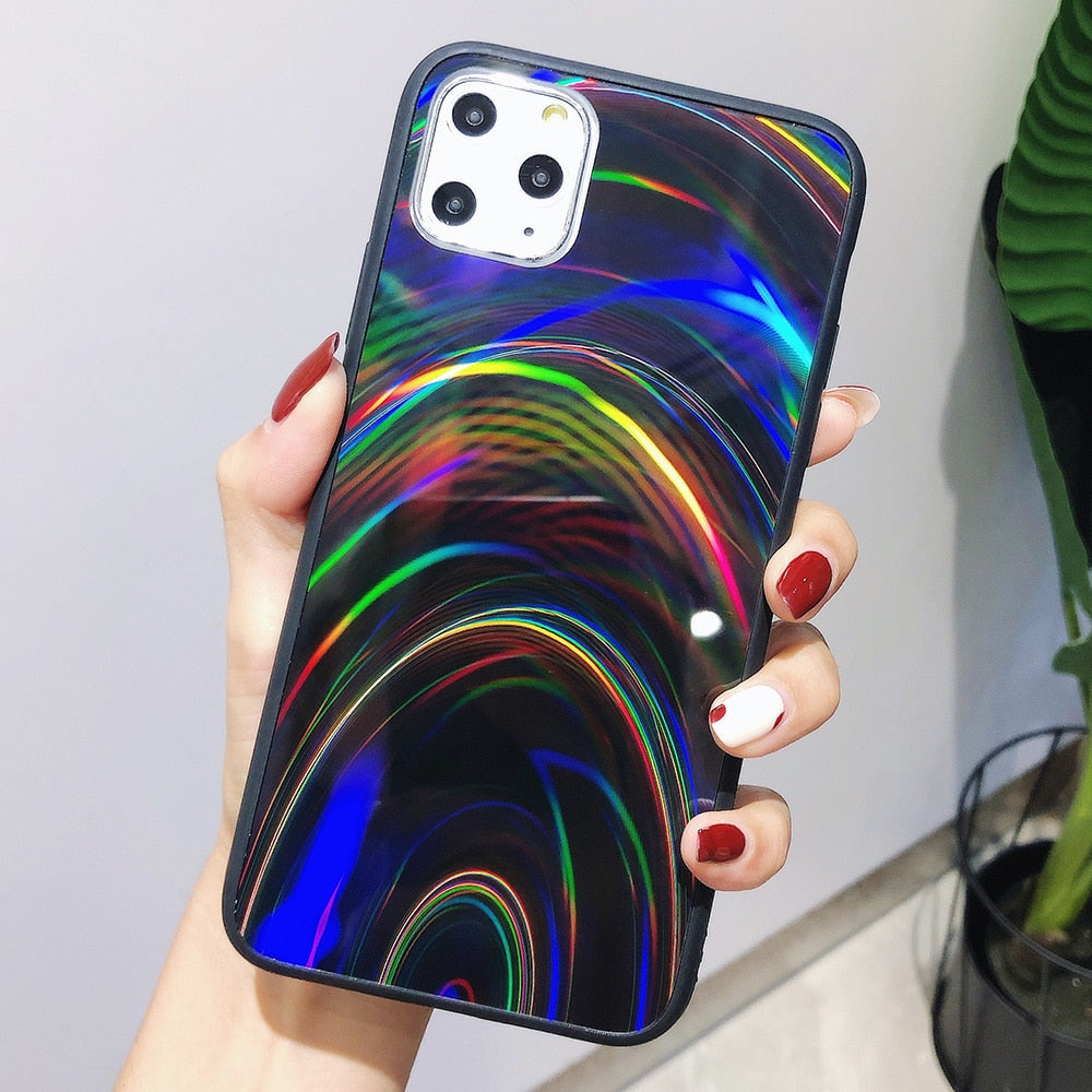 Holo 3D Rainbow iPhone Case