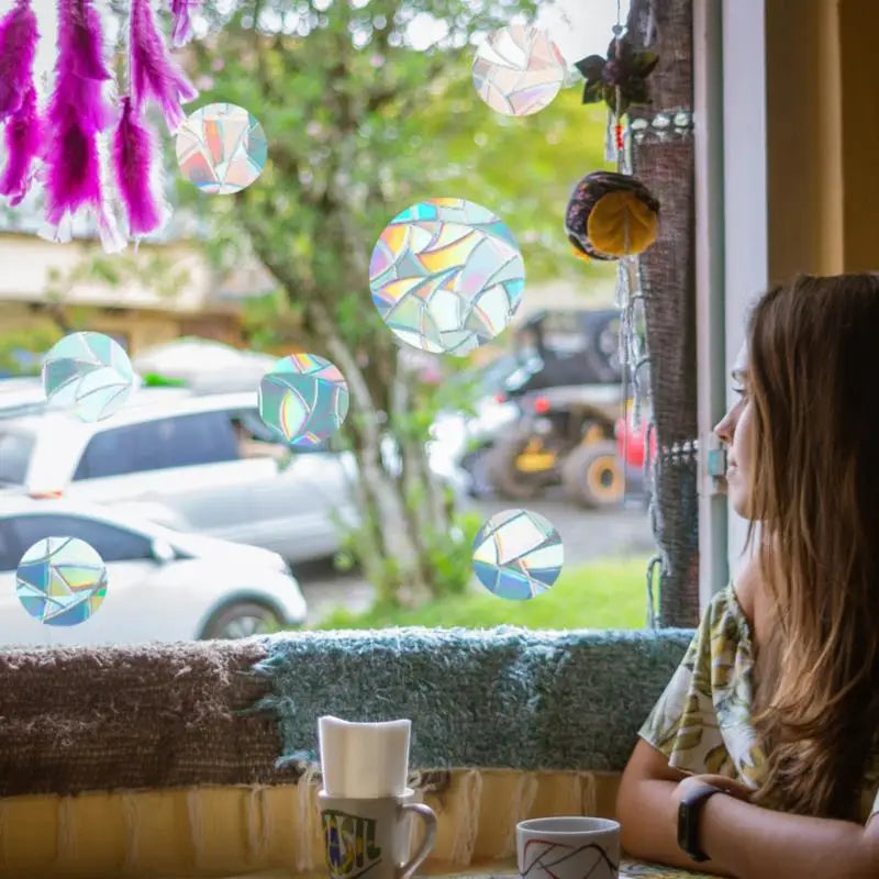 Rainbow Window Suncatcher Stickers