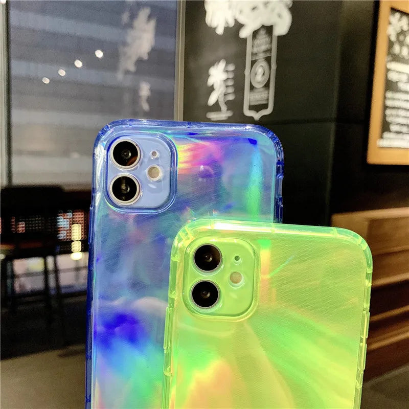 Holo Silver iPhone Case