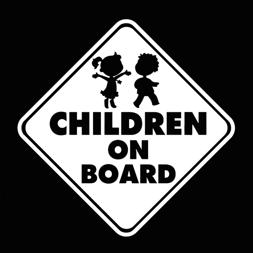 Holo CHILDREN ON BOARD Sticker