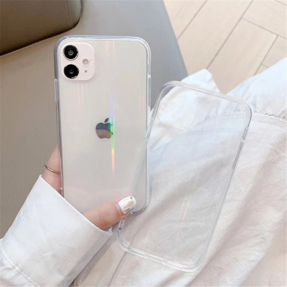 Holo Acrylic Phone Case For iPhone