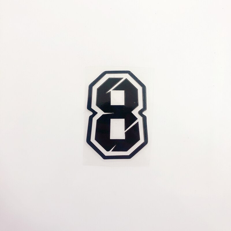 Racing Numbers Holographic Stickers