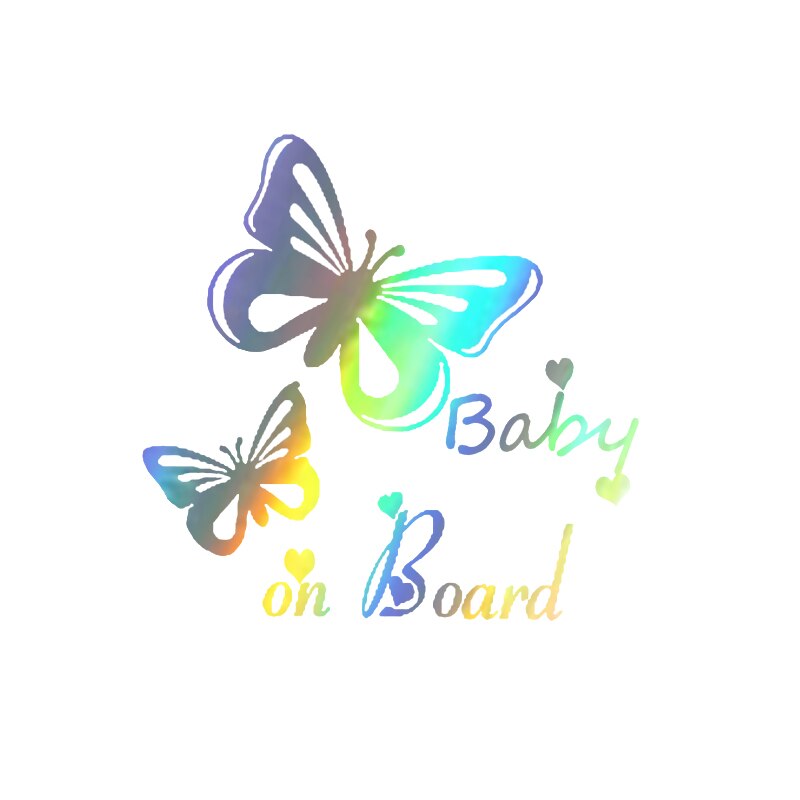 Baby On Board Vinyl Car Stickers