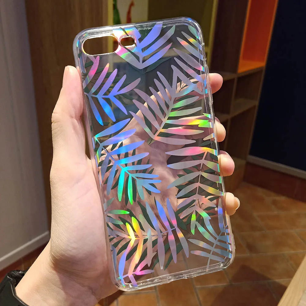 Holo Flowers Samsung Case