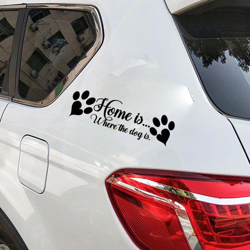 Holographic Cat and Dog Paw Print Stickers