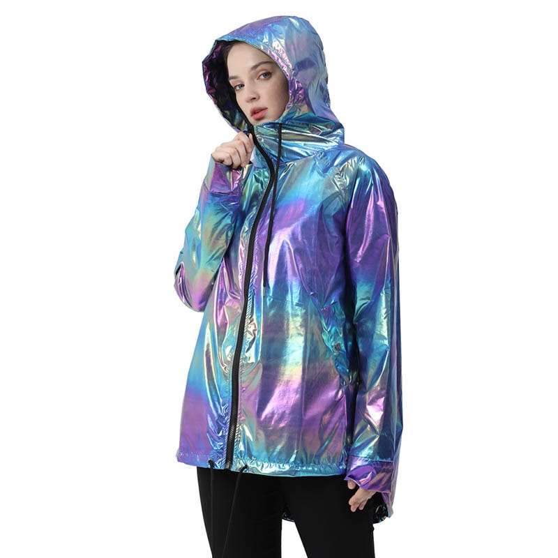 Holographic Jacket and Raincoat