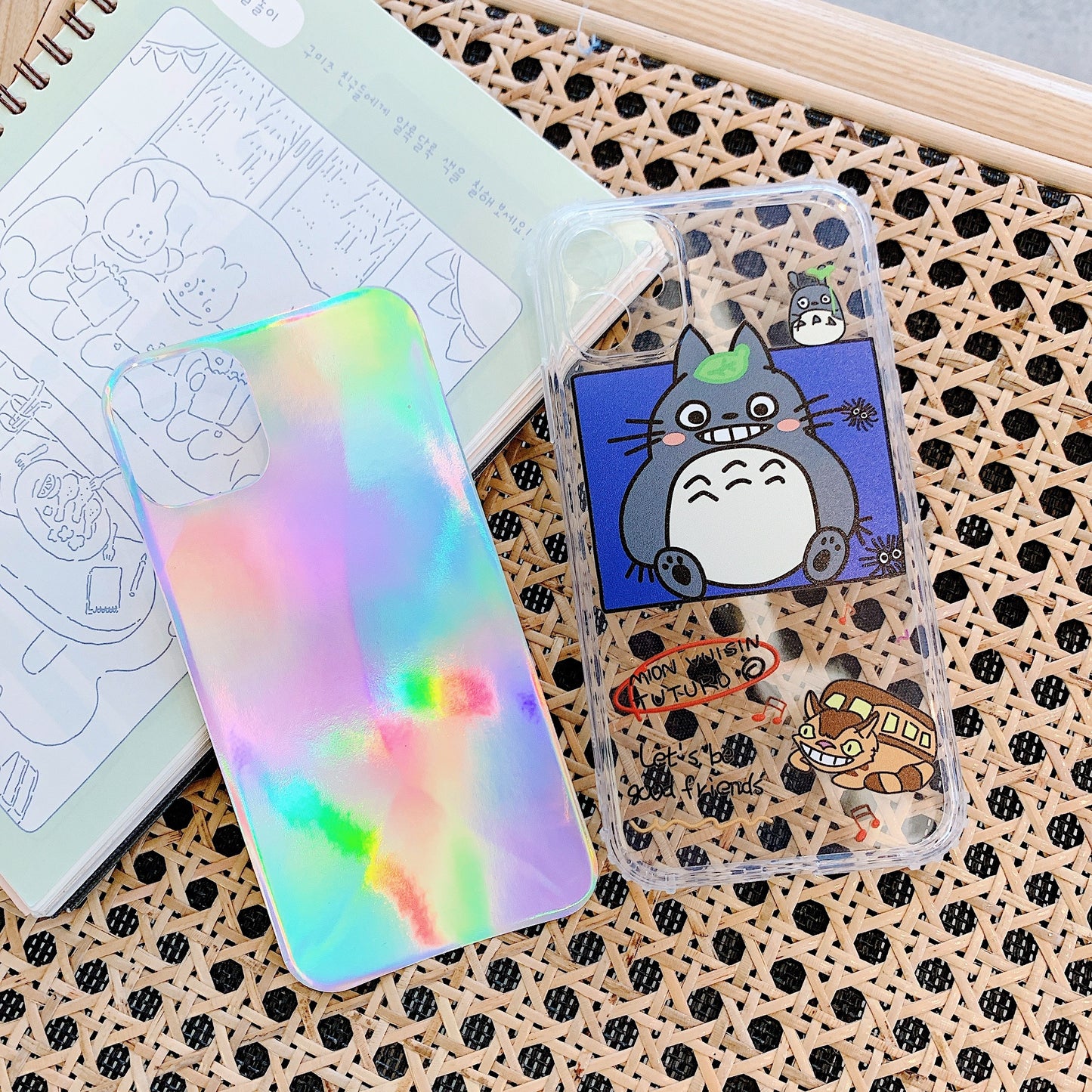 Holo Totoro Spirited Away iPhone Case