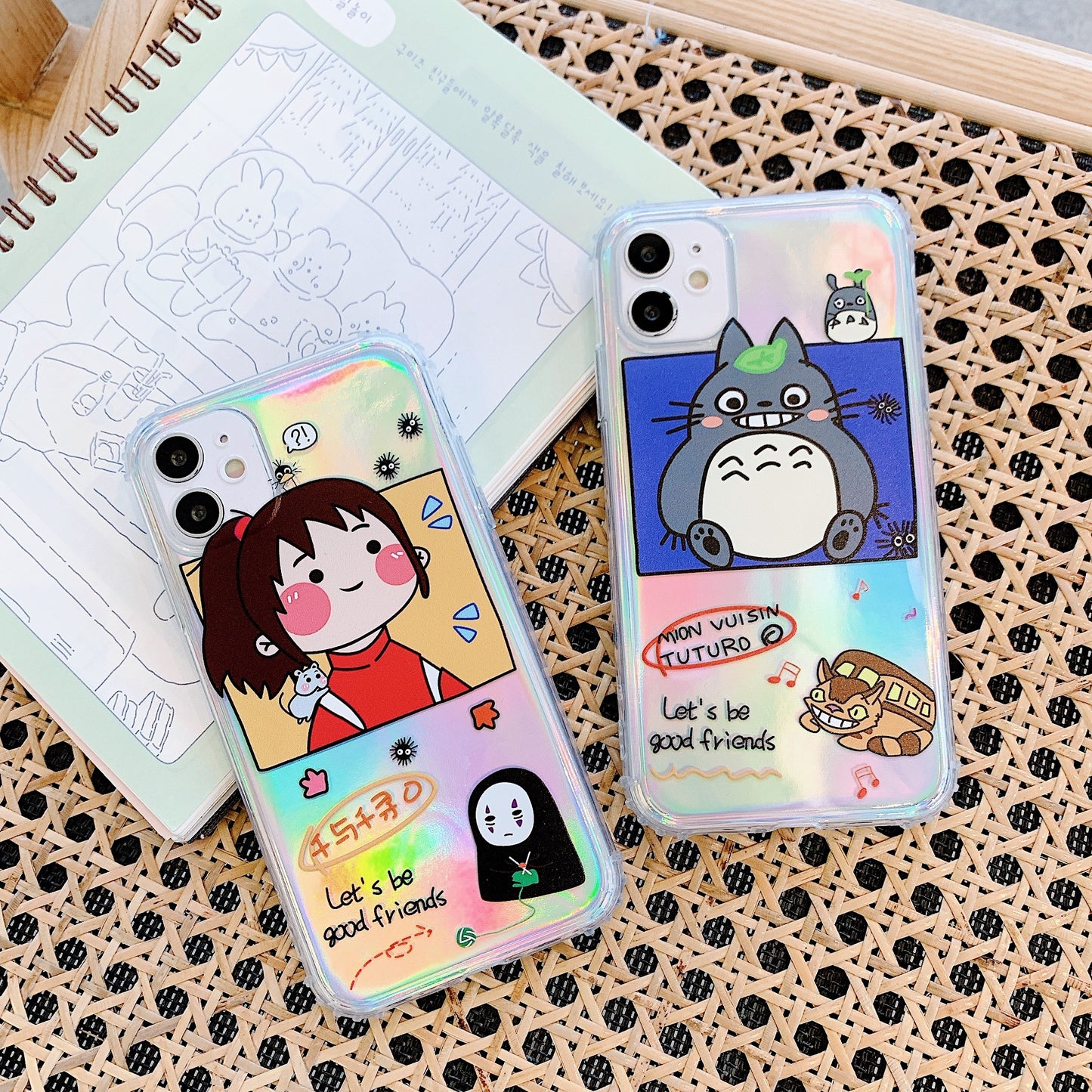 Holo Totoro Spirited Away iPhone Case