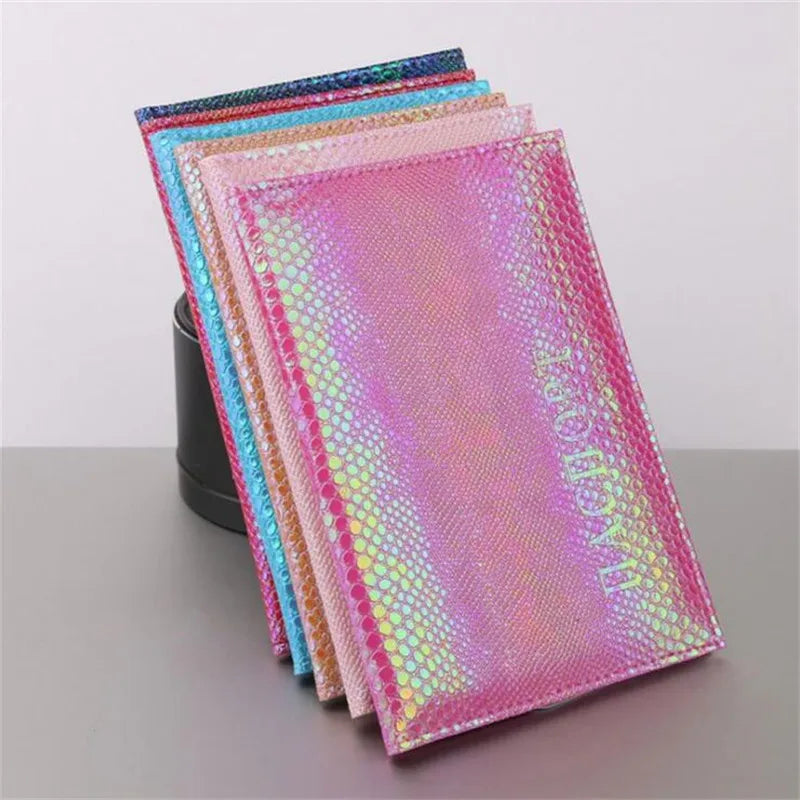 Holo Pu-Leather Passport Cover