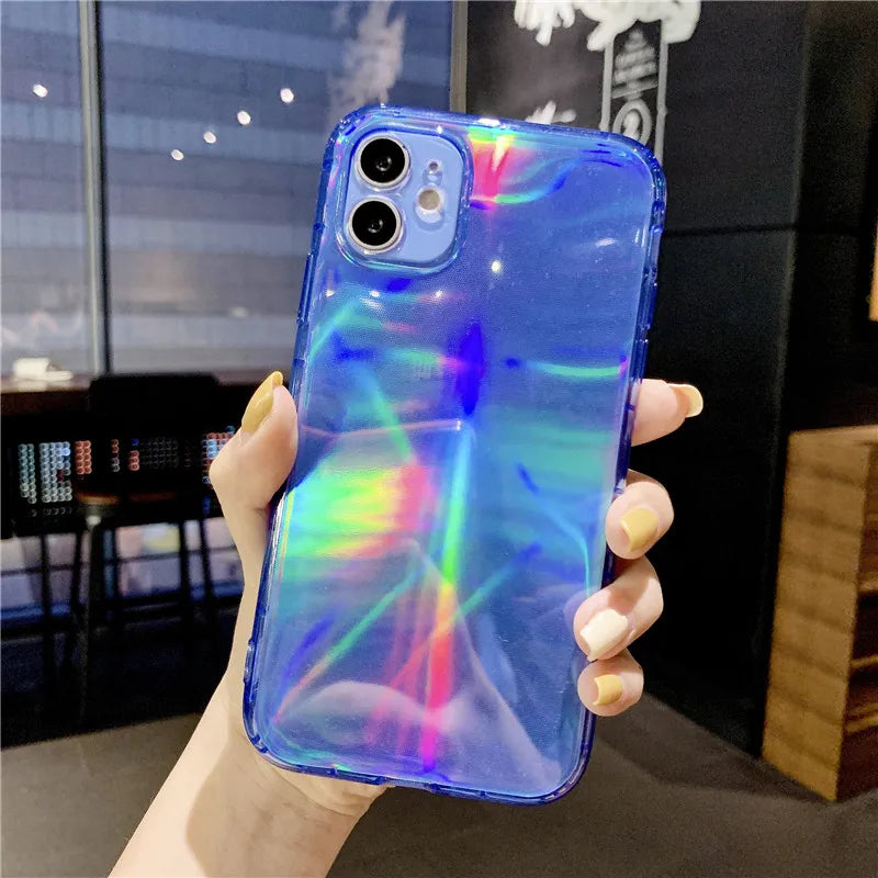 Holo Silver iPhone Case