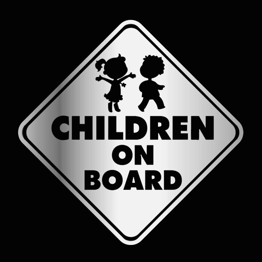 Holo CHILDREN ON BOARD Sticker