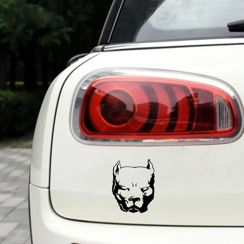 Holo Sticker dog pattern pit bull Car Stickers