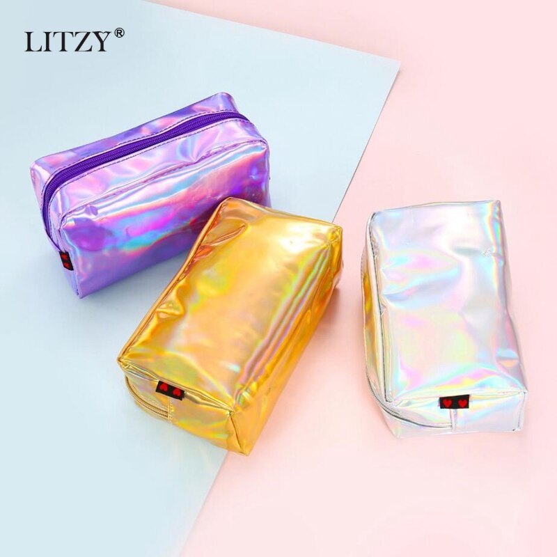 Holographic Super Shiny Pencil Box