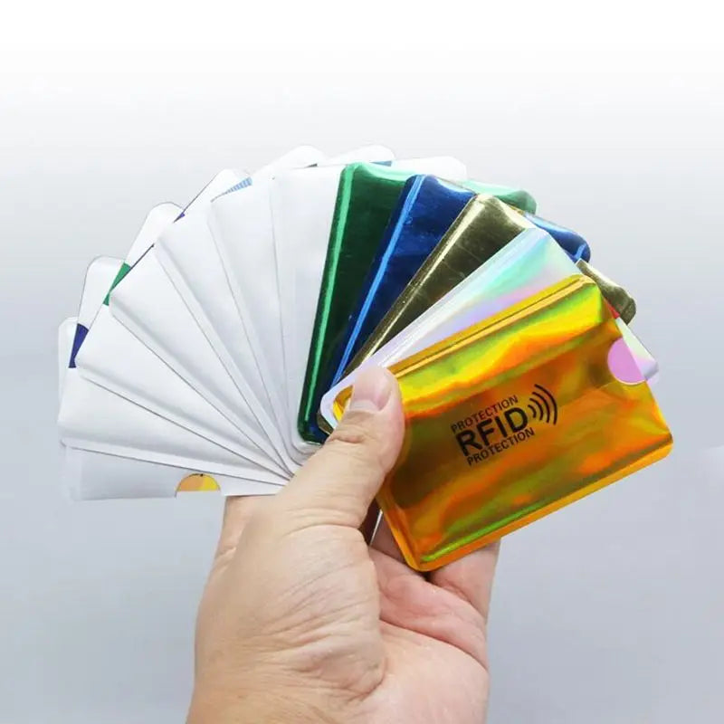 Holo Anti Rfid NFC Wallet Blocking Reader  Bank Card Holder