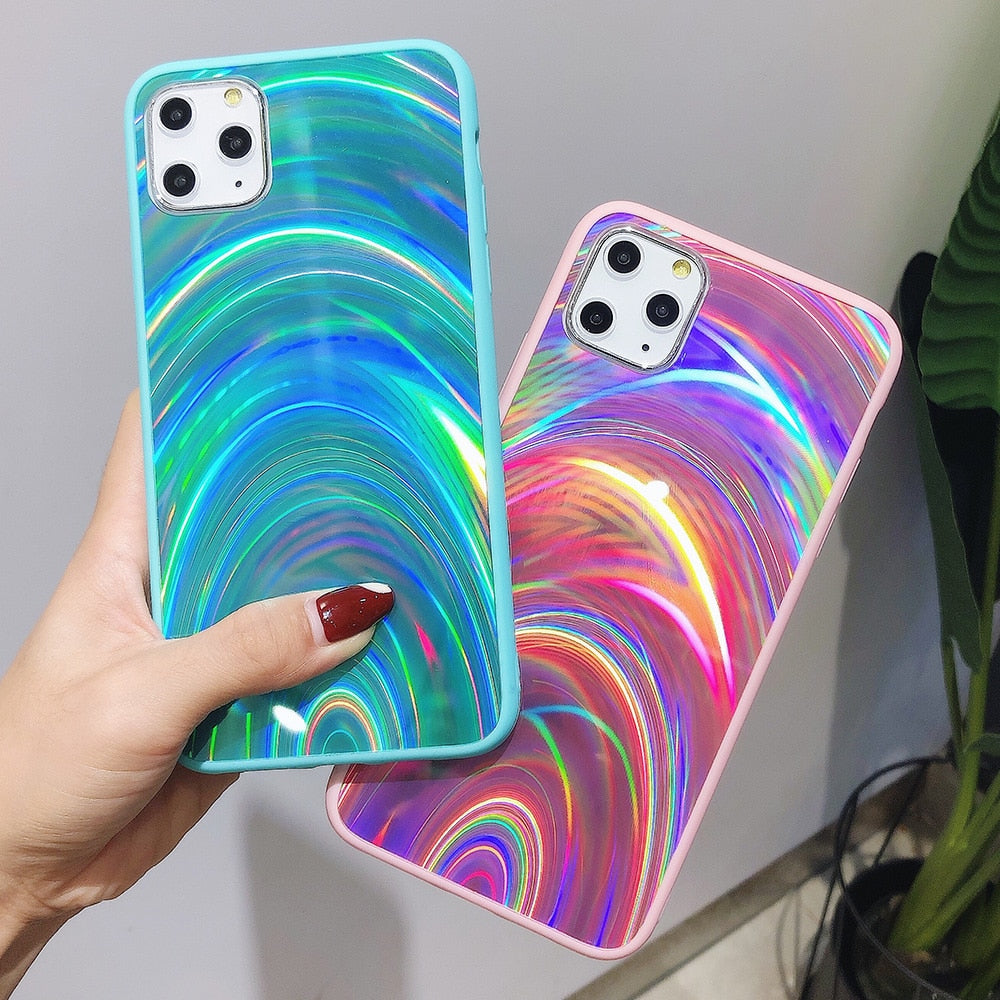 Holo 3D Rainbow iPhone Case