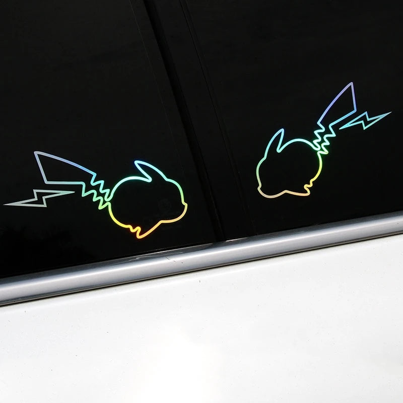 Holo Pika Waterproof Stickers