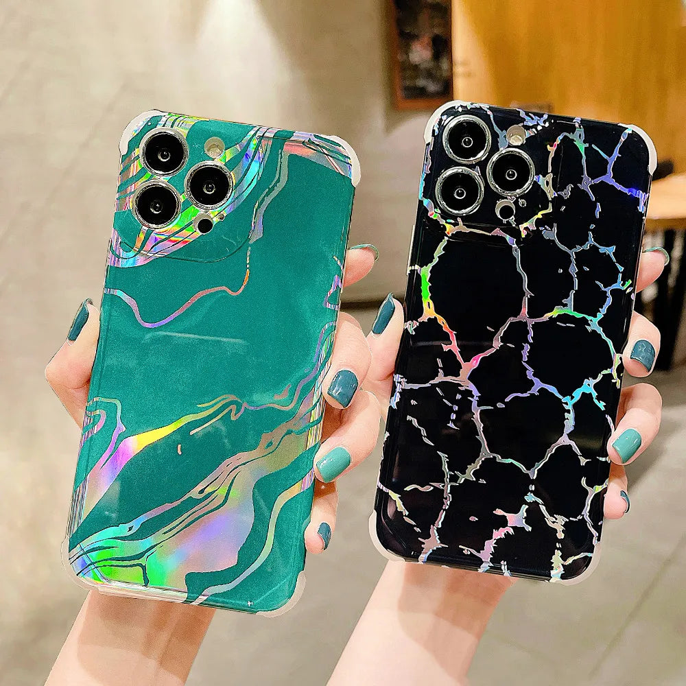 Holo Marble Samsung Galaxy Case