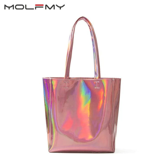 Holo Leather Shoulder Bag