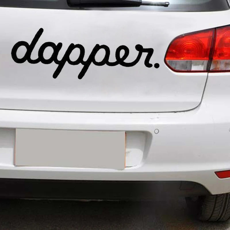 Holo Vinyl Dapper Sticker