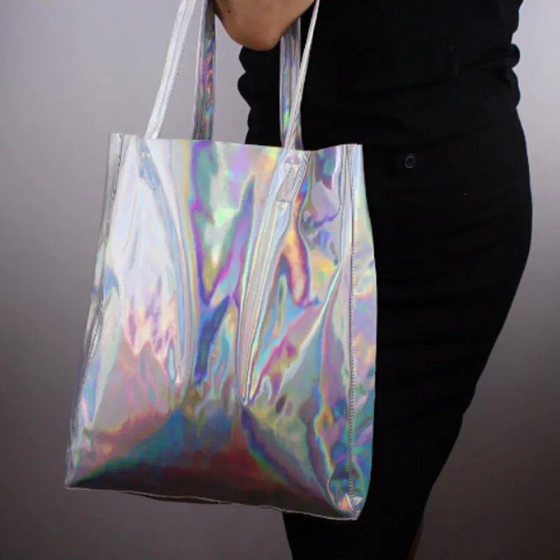 Holo Leather Shoulder Bag