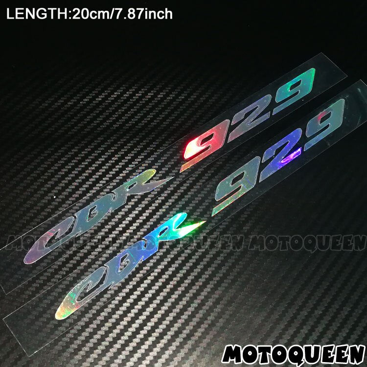 Holo Sticker Motorbike Decals