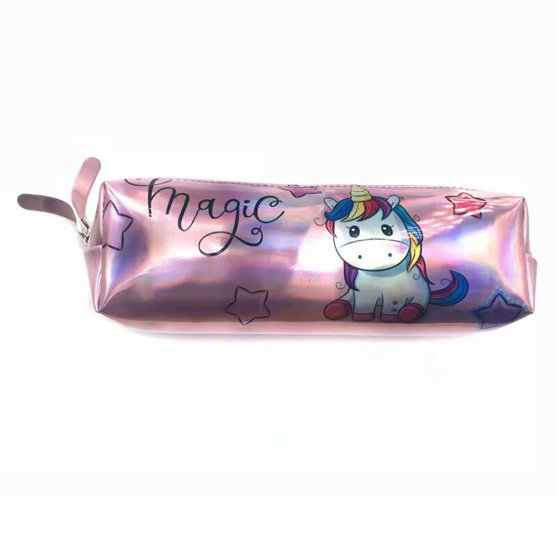 Holographic Cute Unicorn/Cactus Alpaca Pencil Case