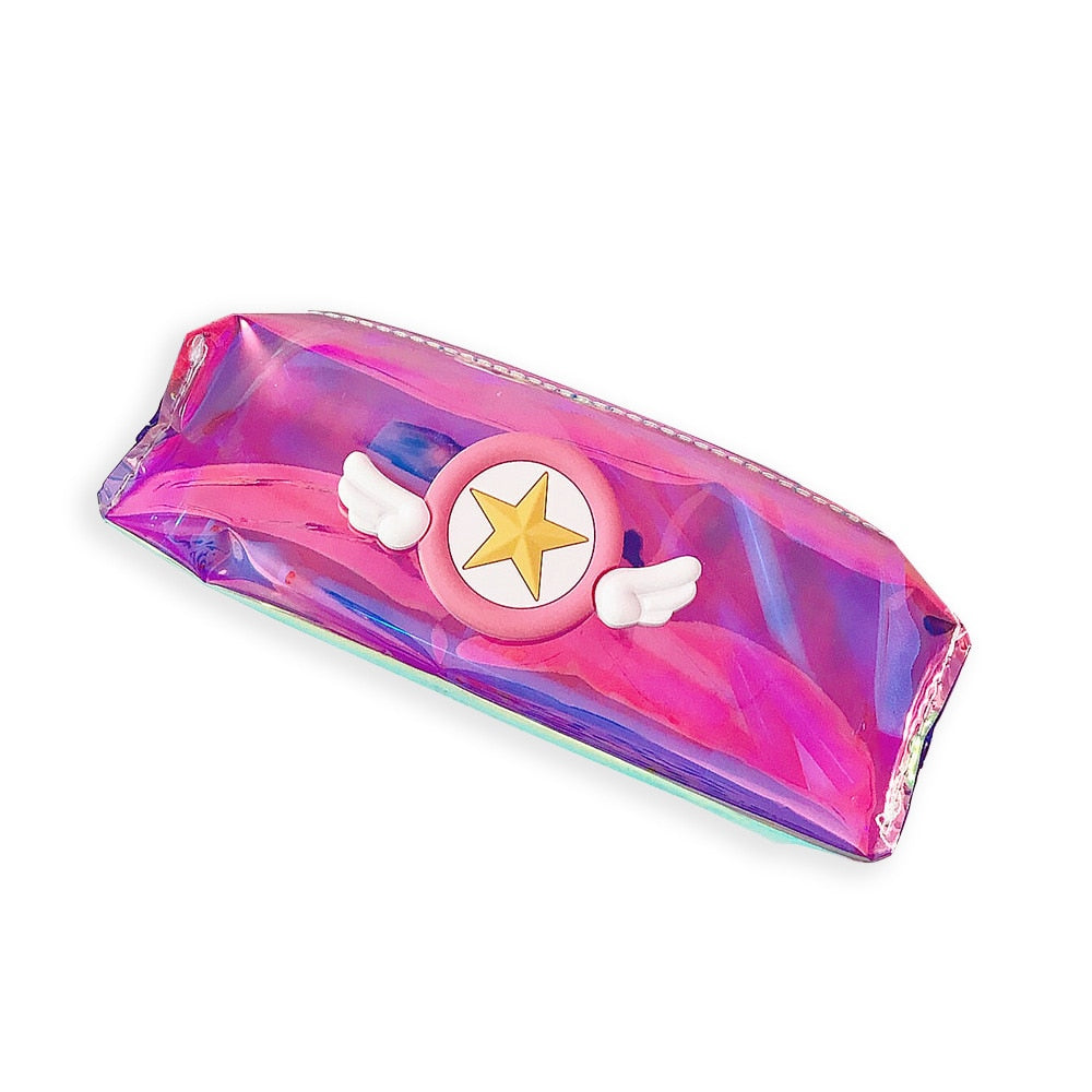 Holo Transparent Pencil Case