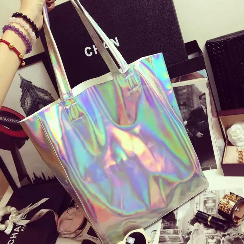 Holo Leather Shoulder Bag