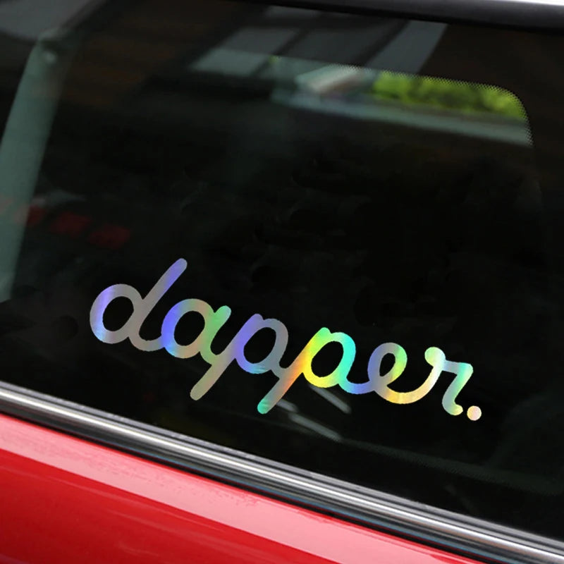 Holo Vinyl Dapper Sticker