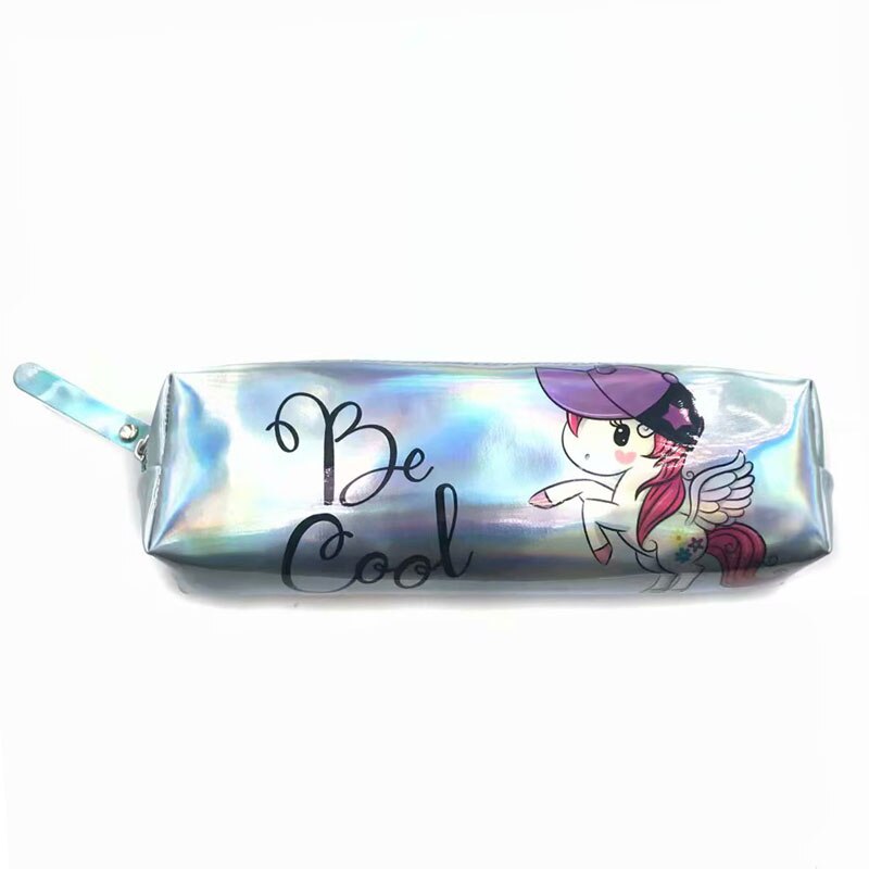 Holographic Cute Unicorn/Cactus Alpaca Pencil Case