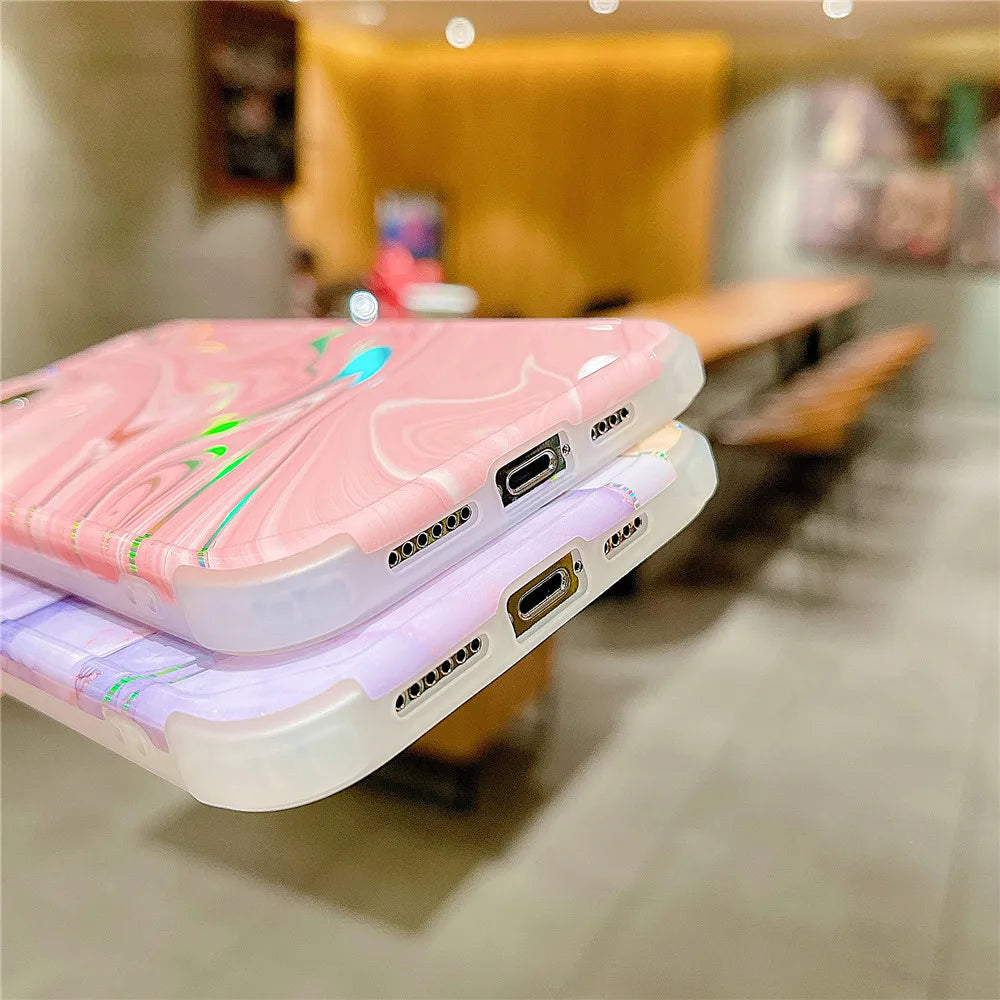 Holo Marble Samsung Galaxy Case