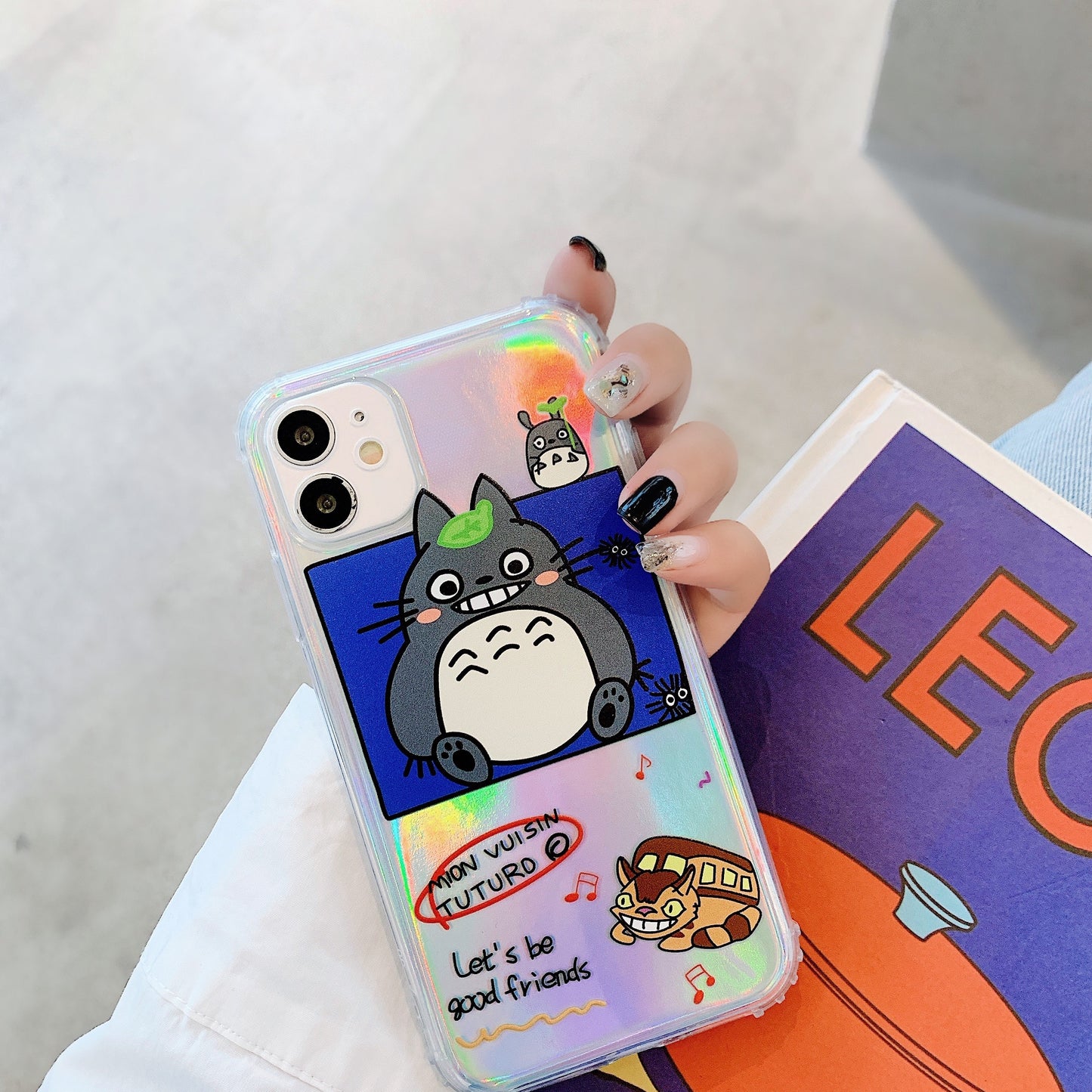 Holo Totoro Spirited Away iPhone Case