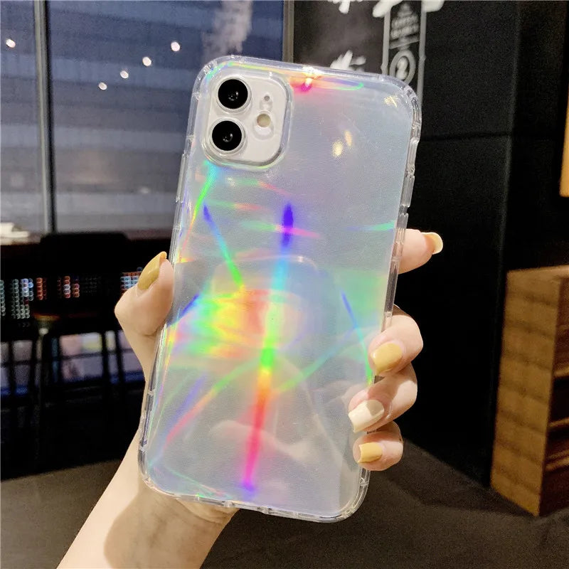 Holo Green iPhone Case