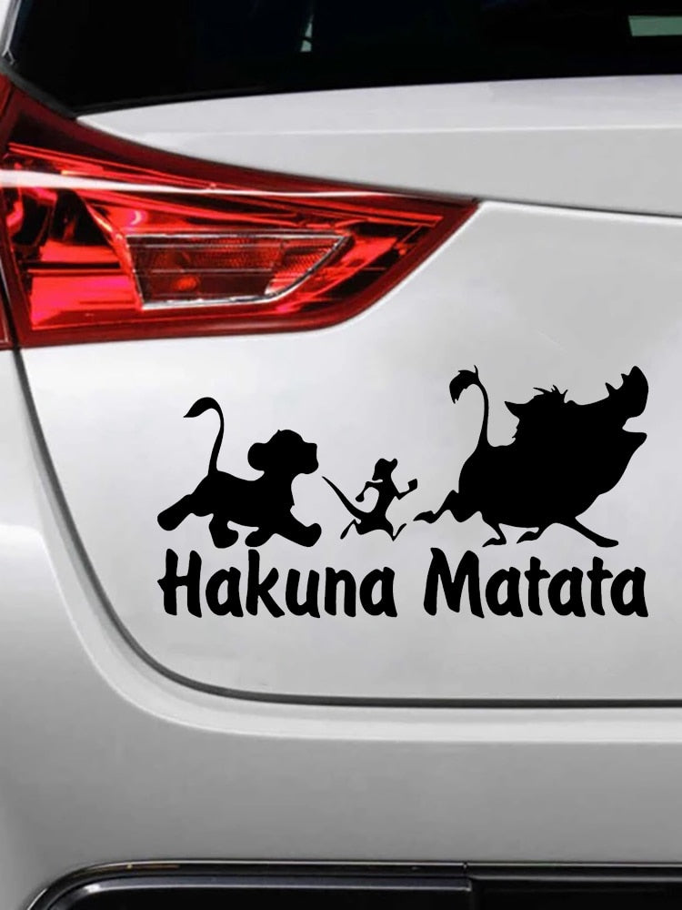 Hakuna Matata Holographic Sticker