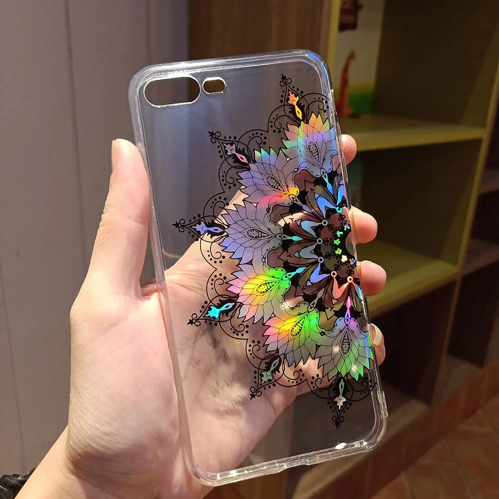 Holo Flowers Samsung Case