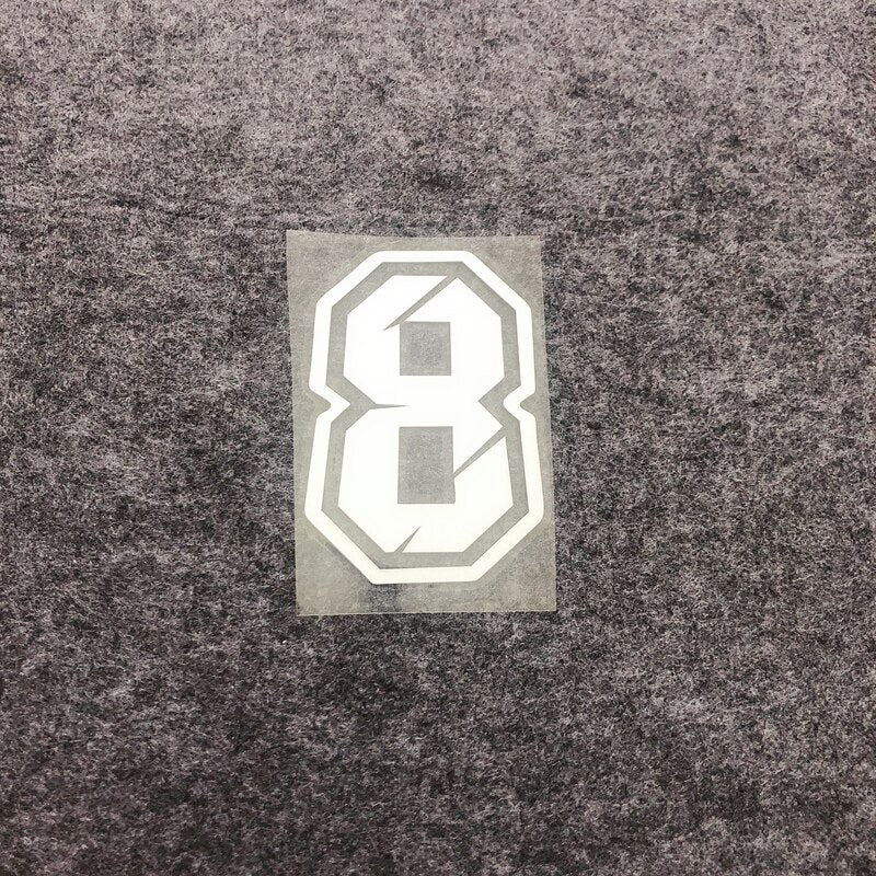 Racing Numbers Holographic Stickers