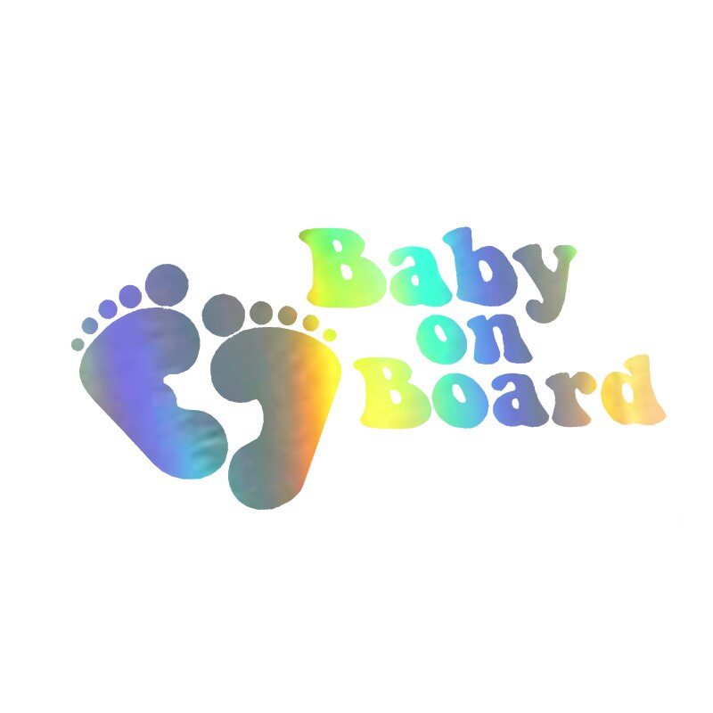 Baby On Board Vinyl Car Stickers