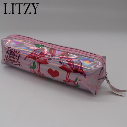 Holo Unicorn Handles Pencil Case