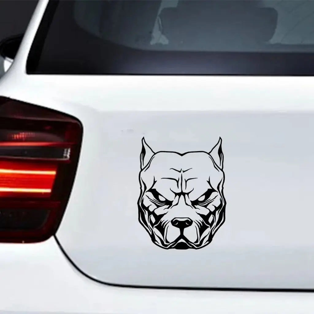 Holo Sticker dog pattern pit bull Car Stickers