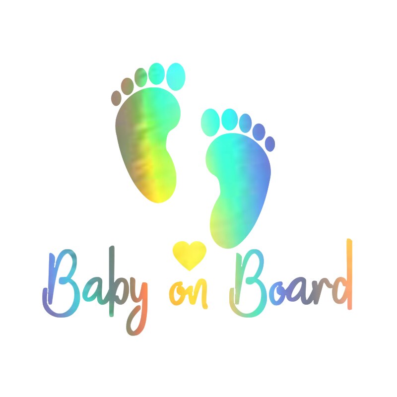 Baby On Board Vinyl Car Stickers