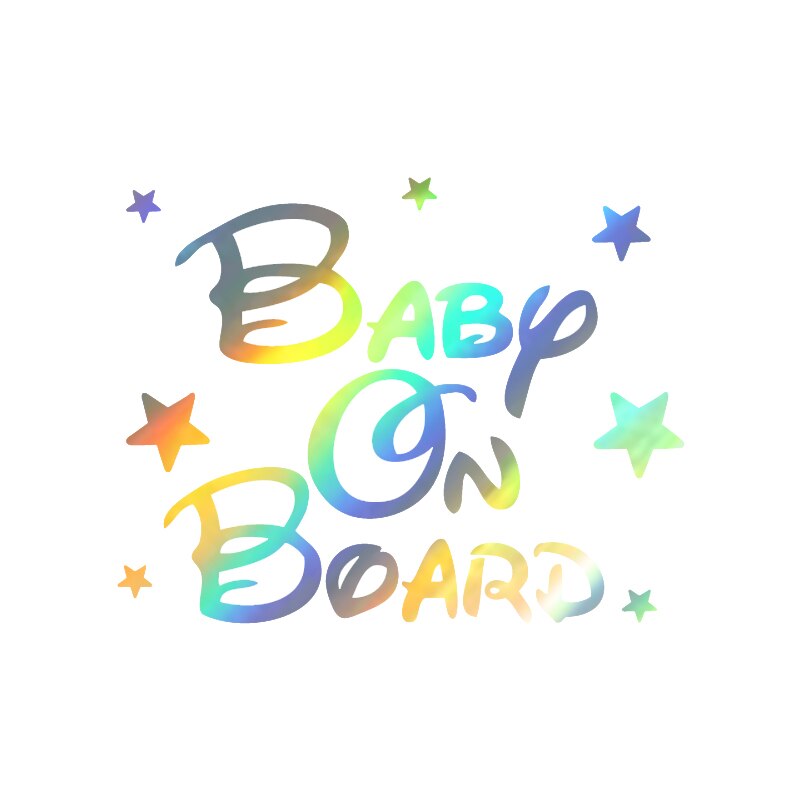 Baby On Board Vinyl Car Stickers