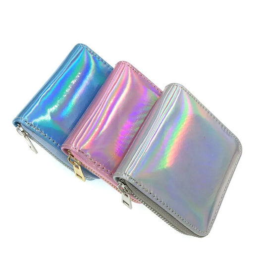 Holographic Small Wallet Coin Purse