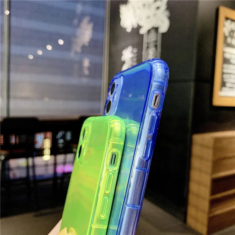 Holo Green iPhone Case