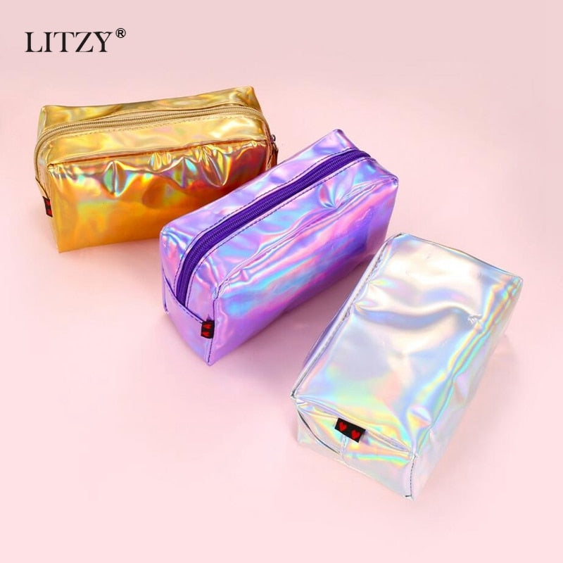 Holographic Super Shiny Pencil Box